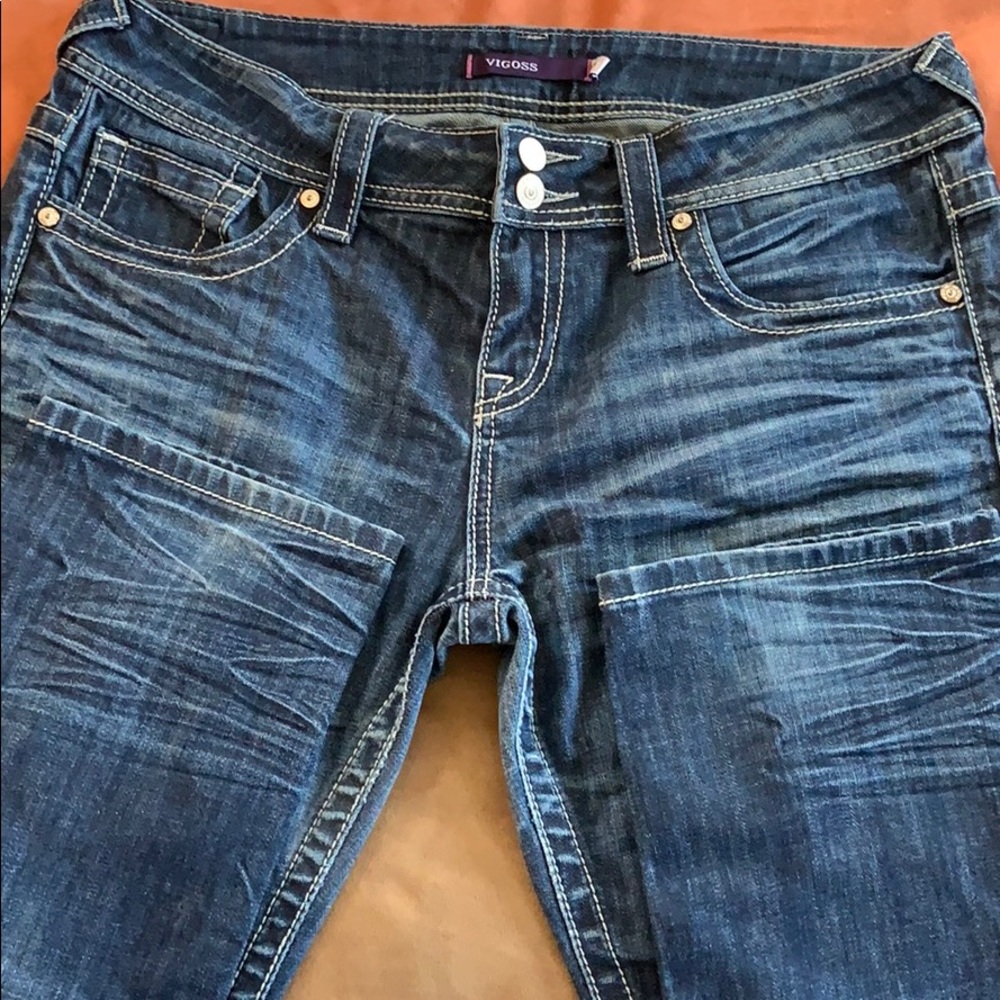 Vigoss straight leg jeans.